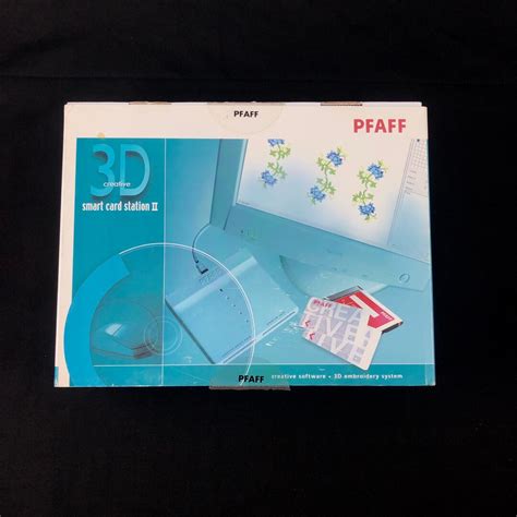 Pfaff 3D Creative Smart Card Station II and Smart Card Kit for 